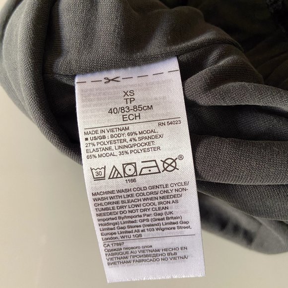 NWOT Banana Republic Black sandwash super soft jumpsuit size XS - Picture 10 of 10